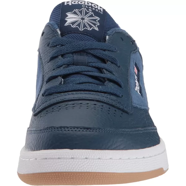 imageReebok Mens Club C SneakerWashed BlueWhitegum