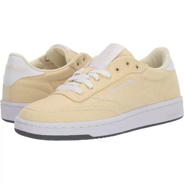 imageReebok Mens Club C SneakerWashed YellowWhtGrey