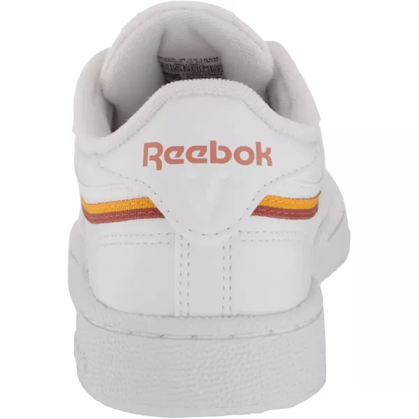 imageReebok Mens Club C SneakerWhiteCollegiate GoldBaked Earth