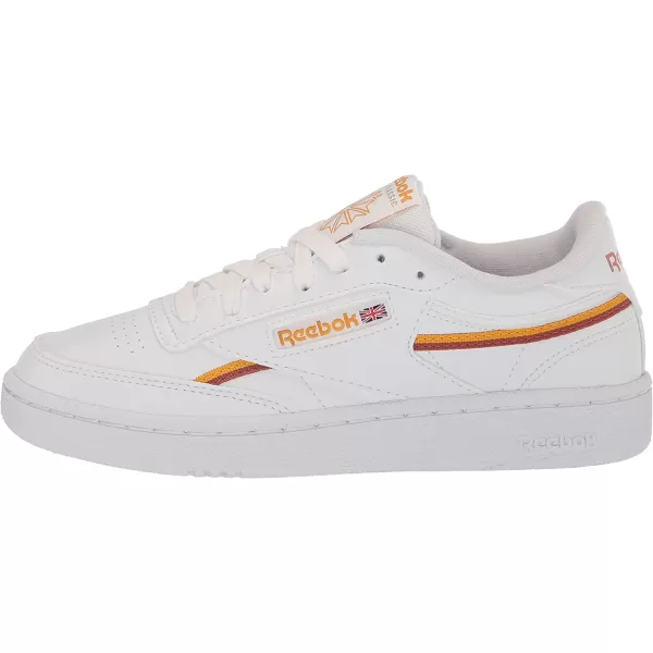 imageReebok Mens Club C SneakerWhiteCollegiate GoldBaked Earth