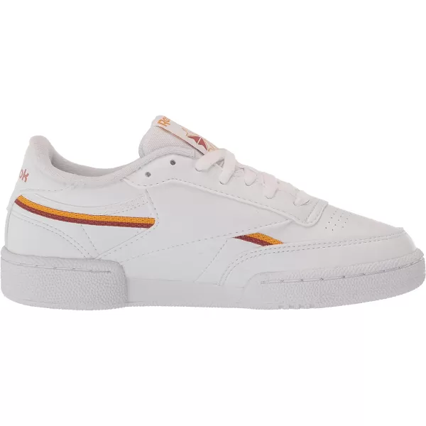 imageReebok Mens Club C SneakerWhiteCollegiate GoldBaked Earth