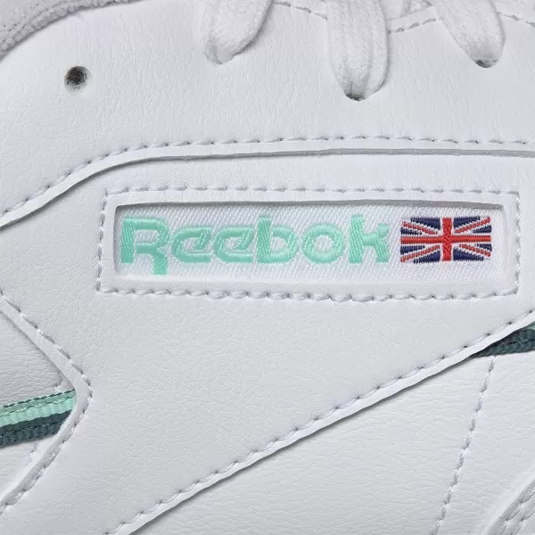 imageReebok Mens Club C SneakerWhiteHint MintMidnight Pine