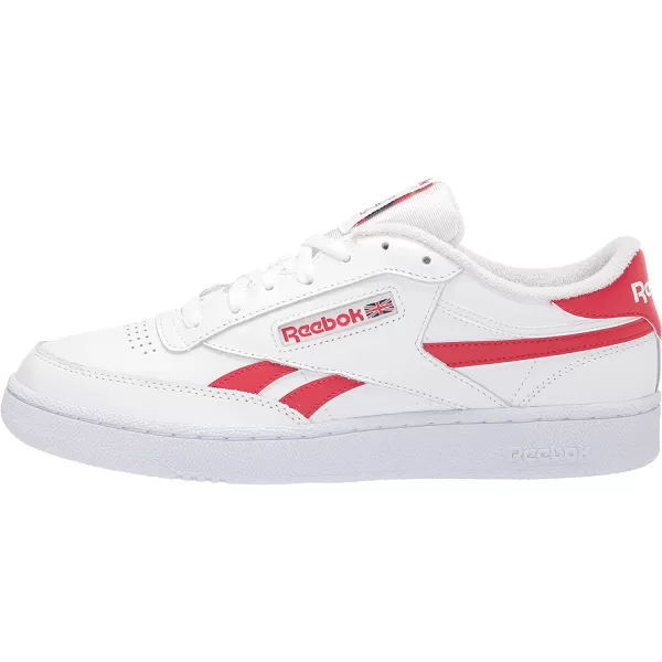 imageReebok Mens Club C SneakerWhiteVector Red