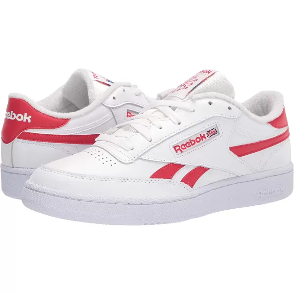 imageReebok Mens Club C SneakerWhiteVector Red