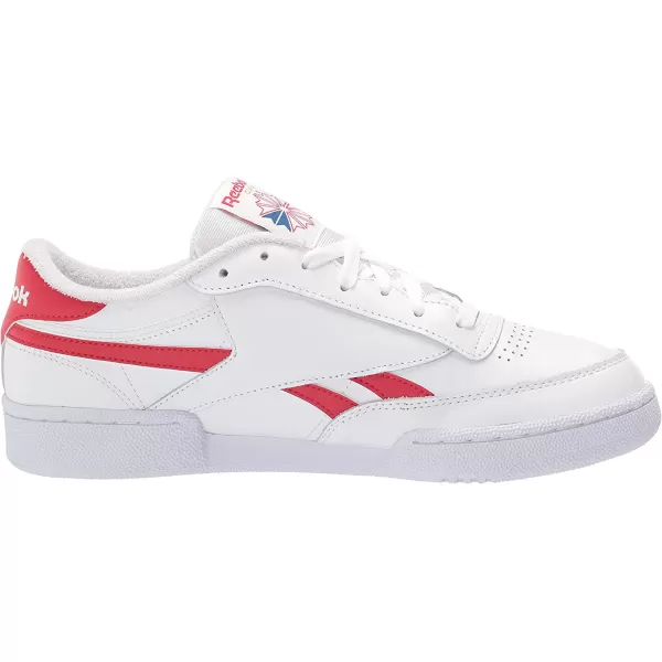 imageReebok Mens Club C SneakerWhiteVector Red