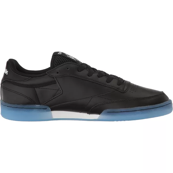 imageReebok Mens Club C Sneakers BlackWhiteIce