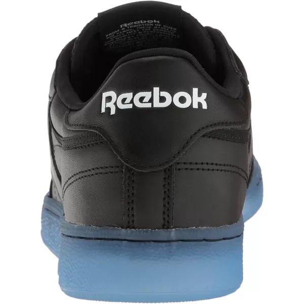 imageReebok Mens Club C Sneakers BlackWhiteIce