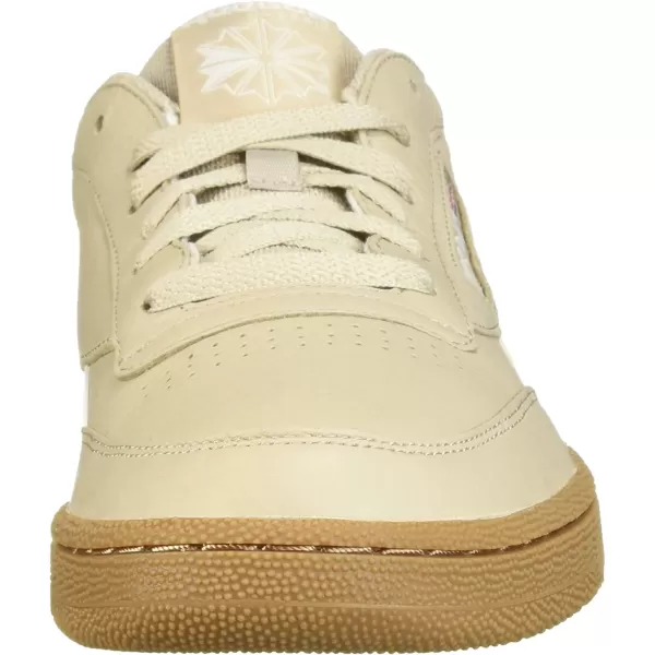 imageReebok Mens Club C Sneakers in Parchment Chalk and Gum