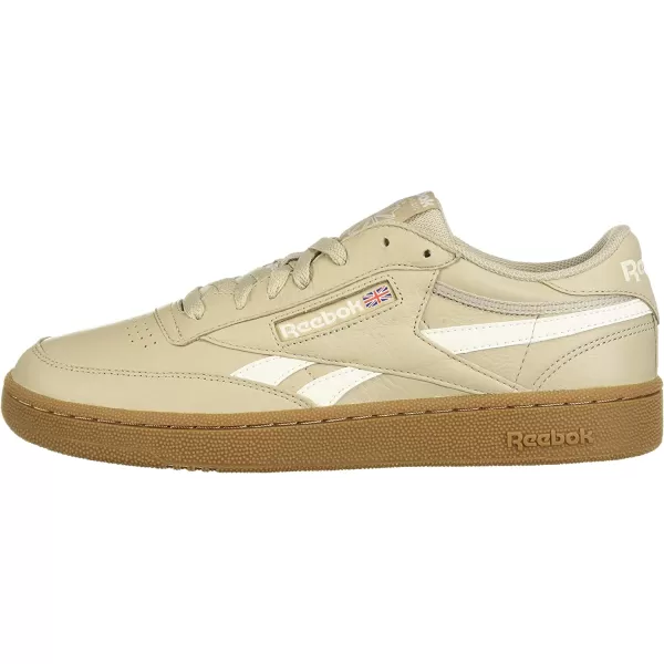 imageReebok Mens Club C Sneakers in Parchment Chalk and Gum