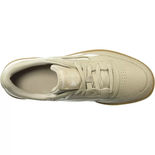 imageReebok Mens Club C Sneakers in Parchment Chalk and Gum