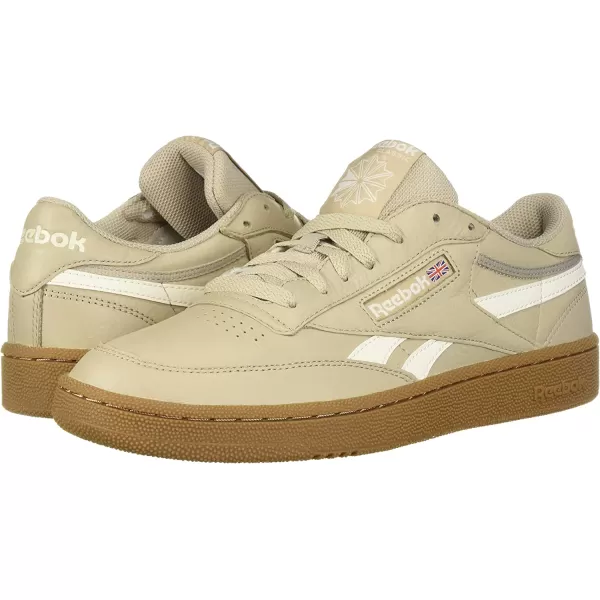 imageReebok Mens Club C Sneakers in Parchment Chalk and Gum