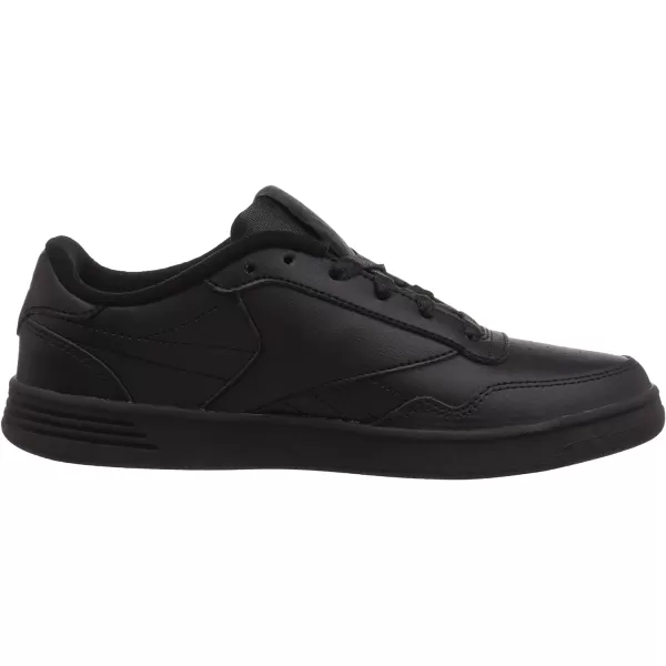 imageReebok Mens Club MEMT SneakerBlackDark Heather GreySolid Grey Wide