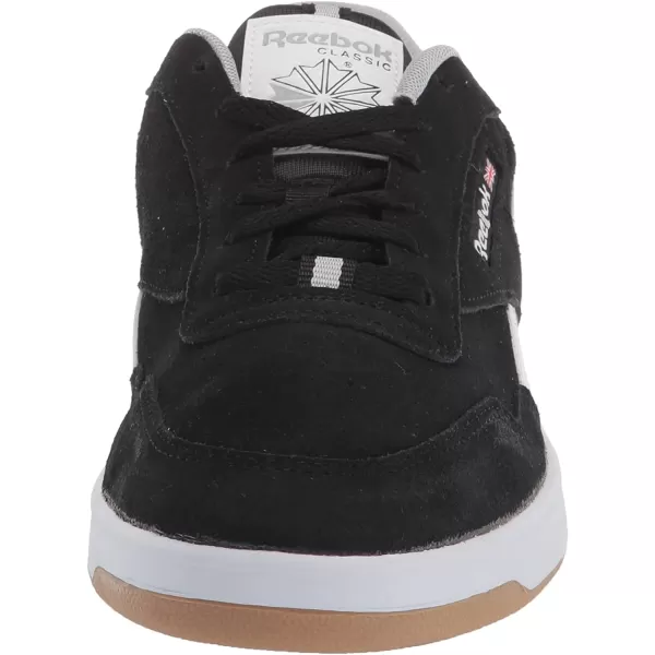imageReebok Mens Club MEMT SneakerBlackWhite Cross CheckPure Grey