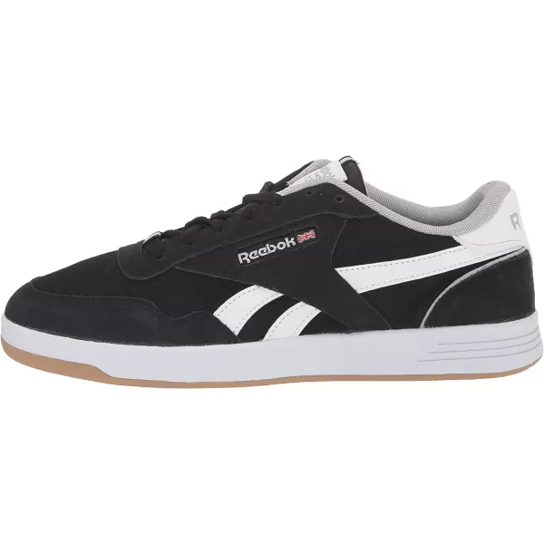 imageReebok Mens Club MEMT SneakerBlackWhite Cross CheckPure Grey
