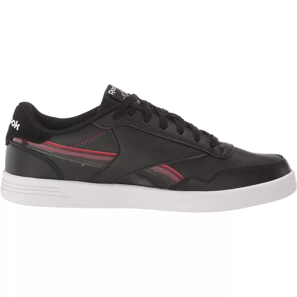 imageReebok Mens Club MEMT SneakerBlackWhiteVector Red