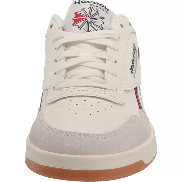 imageReebok Mens Club MEMT SneakerChalkVector NavyVector Red