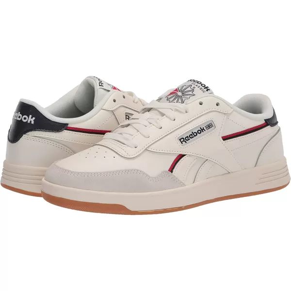 imageReebok Mens Club MEMT SneakerChalkVector NavyVector Red