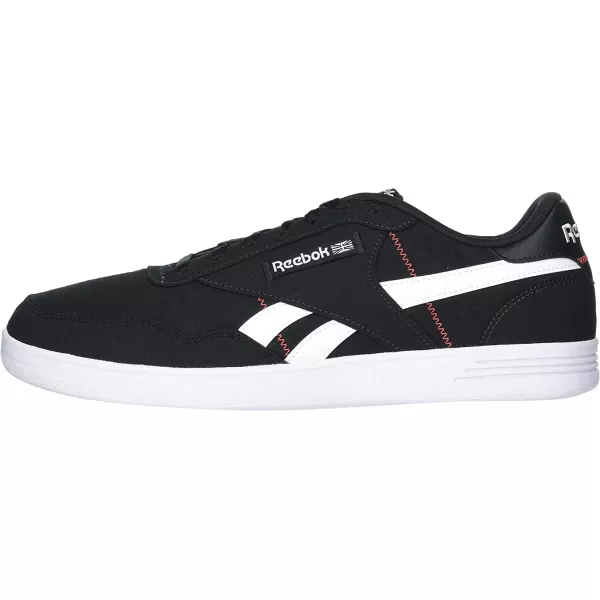 imageReebok Mens Club MEMT SneakerNight BlackDynamic RedWhite