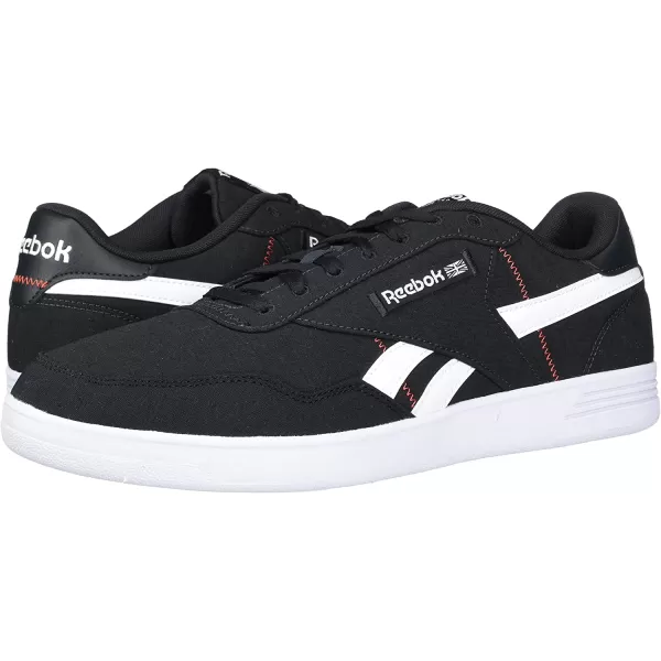 imageReebok Mens Club MEMT SneakerNight BlackDynamic RedWhite
