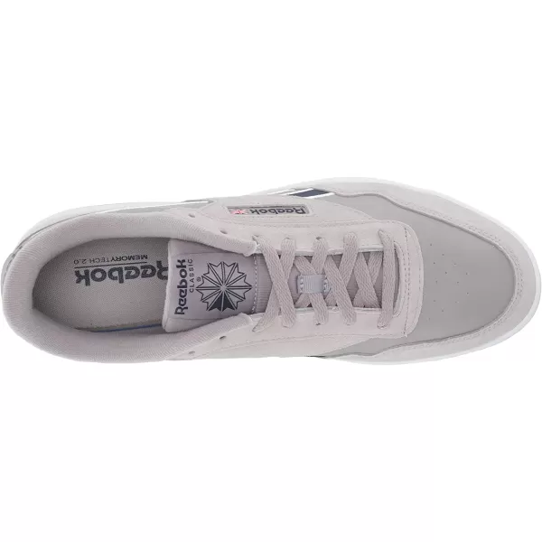 imageReebok Mens Club MEMT SneakerPowder GreyCollegiate NavyWhite