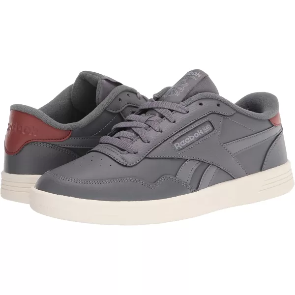 imageReebok Mens Club MEMT SneakerPure GreyBoulder BrownChalk