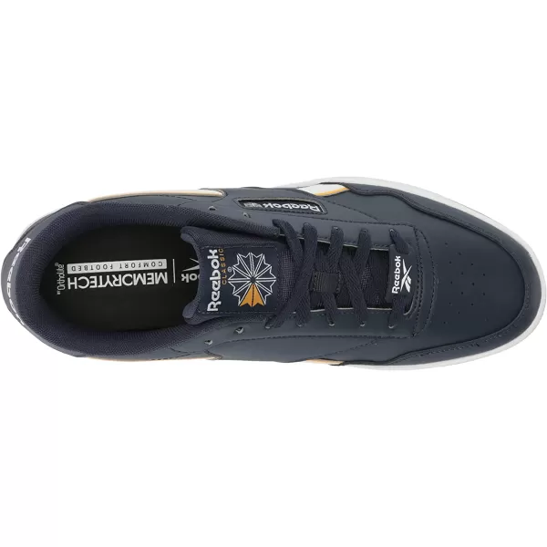imageReebok Mens Club MEMT SneakerVector NavyWhiteCollegiate Gold