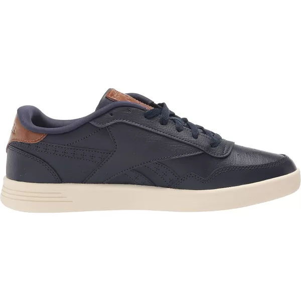 imageReebok Mens Club MEMT SneakerVector NavyWhiteWild Brown