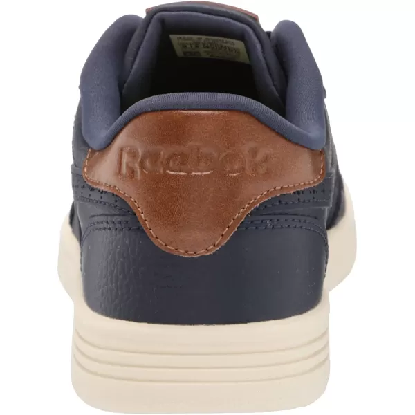 imageReebok Mens Club MEMT SneakerVector NavyWhiteWild Brown