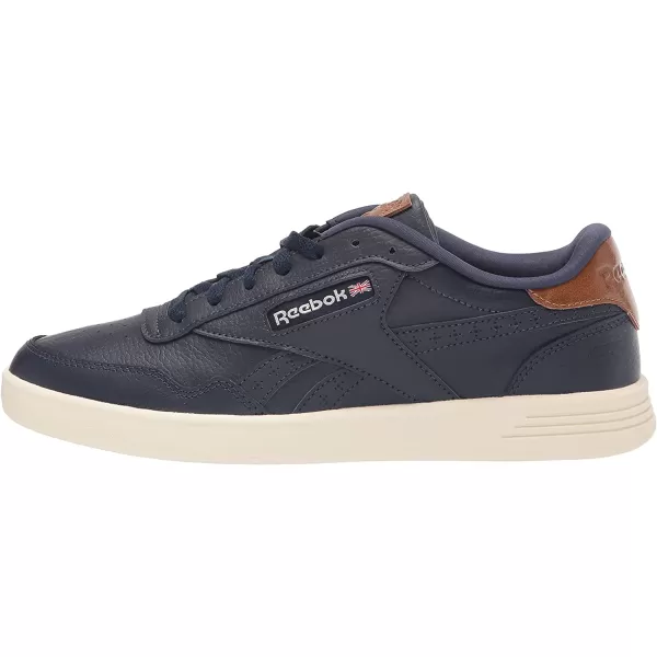 imageReebok Mens Club MEMT SneakerVector NavyWhiteWild Brown