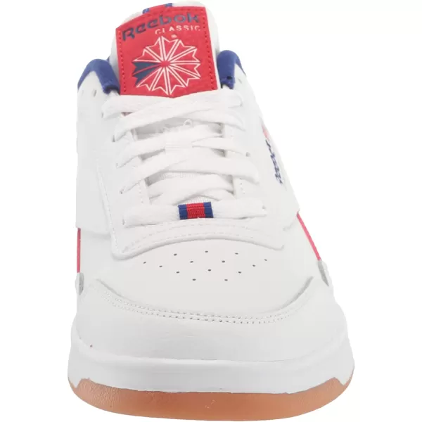 imageReebok Mens Club MEMT SneakerWhiteClassic Cin StockaltVector Red