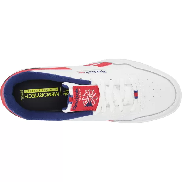 imageReebok Mens Club MEMT SneakerWhiteClassic Cin StockaltVector Red