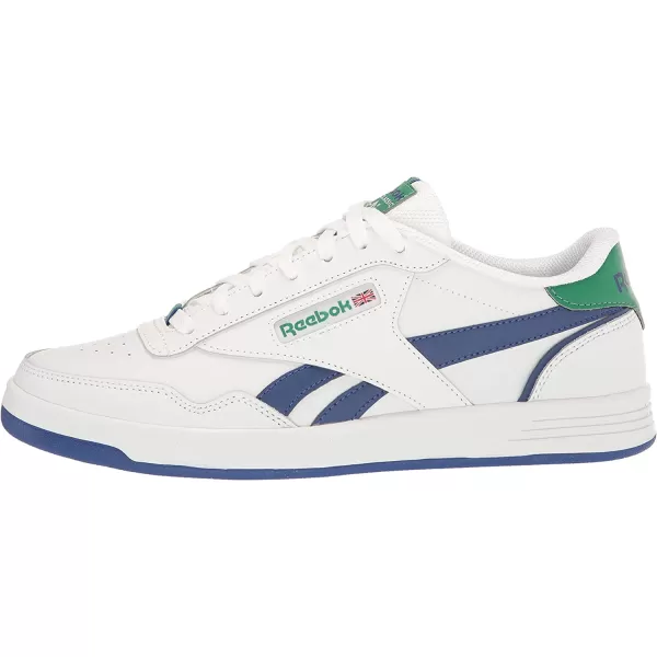 imageReebok Mens Club MEMT SneakerWhiteClassic CobaltGlen Green