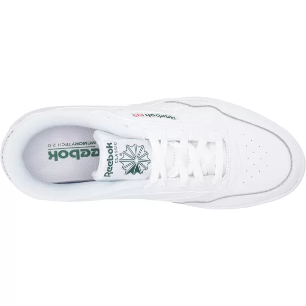 imageReebok Mens Club MEMT SneakerWhiteClover Green