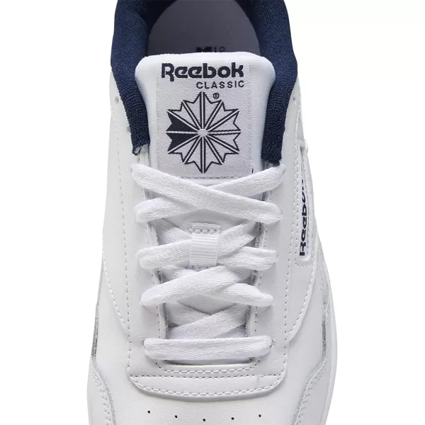 imageReebok Mens Club MEMT SneakerWhiteCollegiate NavyWhite 1