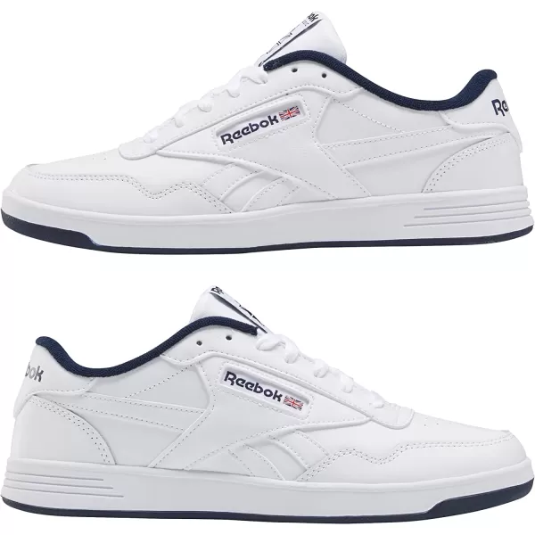 imageReebok Mens Club MEMT SneakerWhiteCollegiate NavyWhite 1