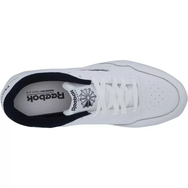 imageReebok Mens Club MEMT SneakerWhiteCollegiate NavyWhite 1