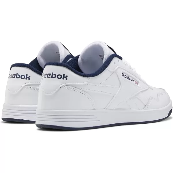 imageReebok Mens Club MEMT SneakerWhiteCollegiate NavyWhite 1