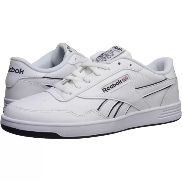 imageReebok Mens Club MEMT SneakerWhiteCollegiate NavyWhite