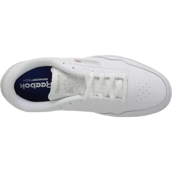 imageReebok Mens Club MEMT SneakerWhiteSteel Extra Wide