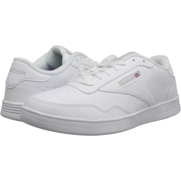 imageReebok Mens Club MEMT SneakerWhiteSteel Extra Wide