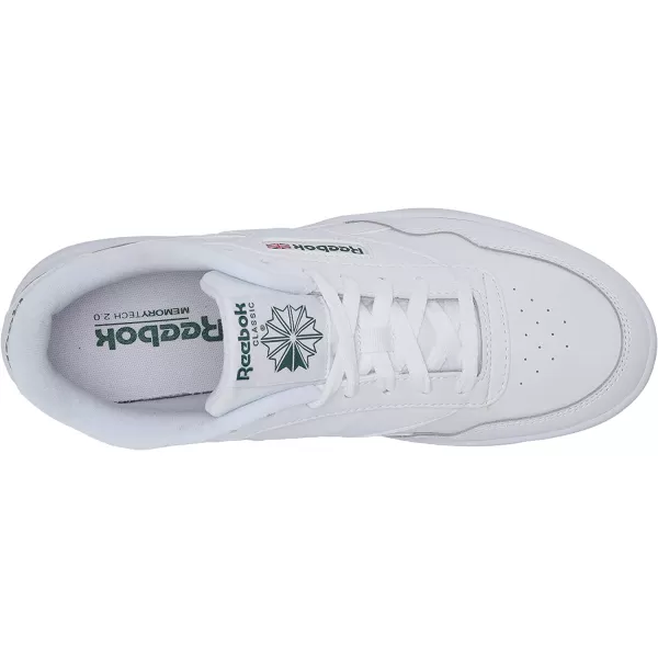 imageReebok Mens Club MEMT SneakerWhiteWhiteClover Green