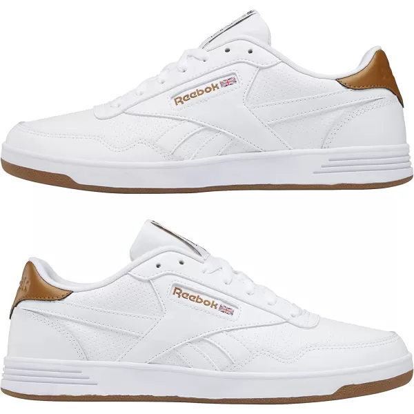 imageReebok Mens Club MEMT SneakerWhiteWild Brown