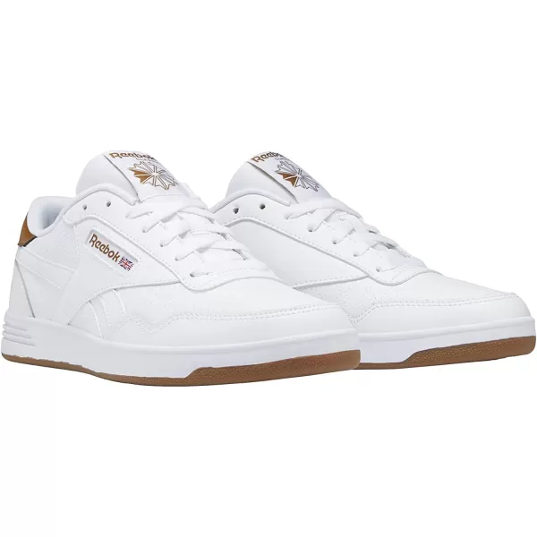 imageReebok Mens Club MEMT SneakerWhiteWild Brown