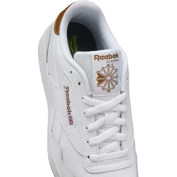 imageReebok Mens Club MEMT SneakerWhiteWild Brown