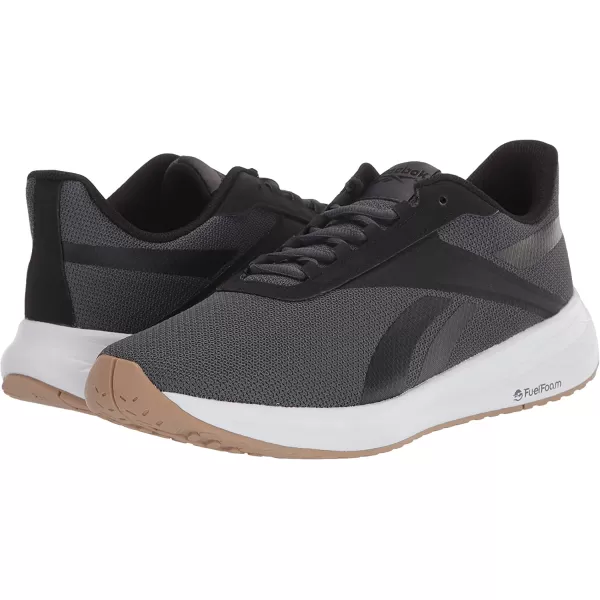 imageReebok Mens Energen Plus Running Shoe  BlackPure GreyWhite