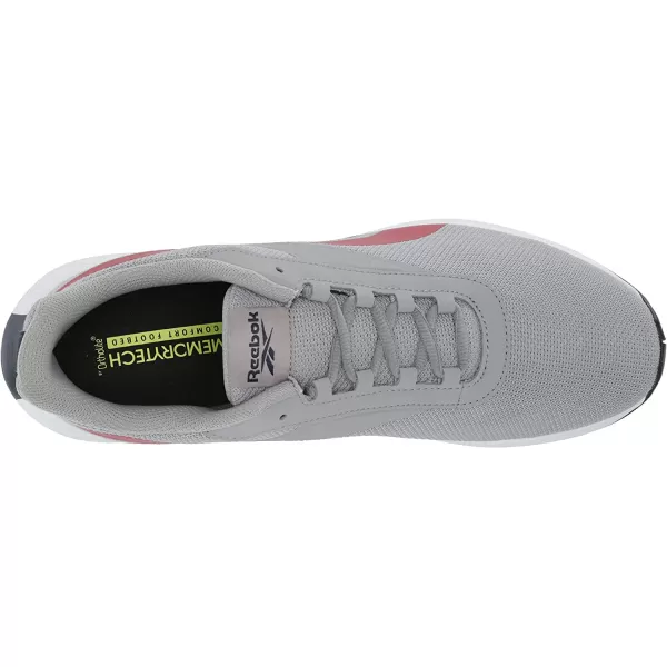 imageReebok Mens Energen Plus Running Shoe Pure GreyFtwr WhiteVector Red