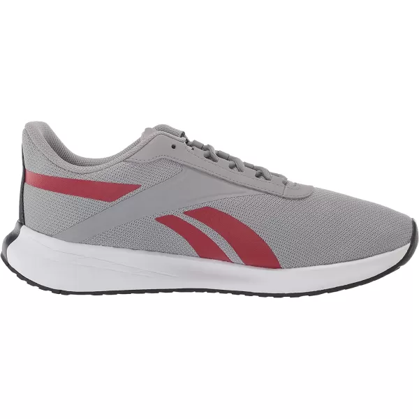 imageReebok Mens Energen Plus Running Shoe Pure GreyFtwr WhiteVector Red