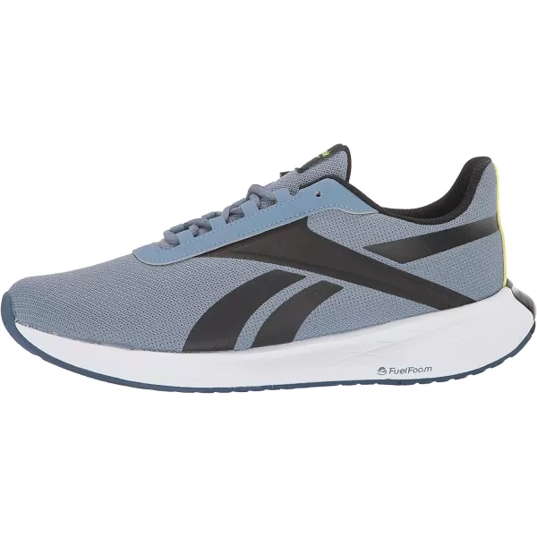 imageReebok Mens Energen Plus Running Shoe in Blue Slate Black and Batik Blue