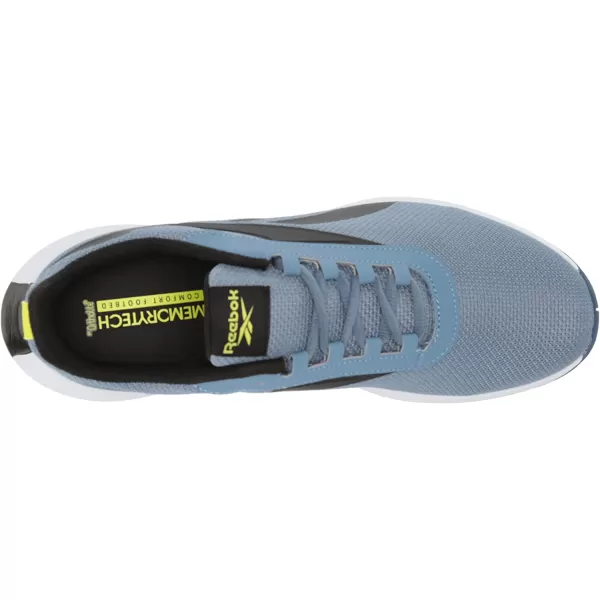 imageReebok Mens Energen Plus Running Shoe in Blue Slate Black and Batik Blue