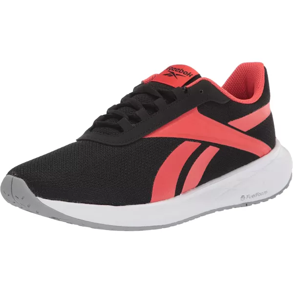 imageReebok Mens Energen Plus Running ShoeBlackDynamic RedWhite